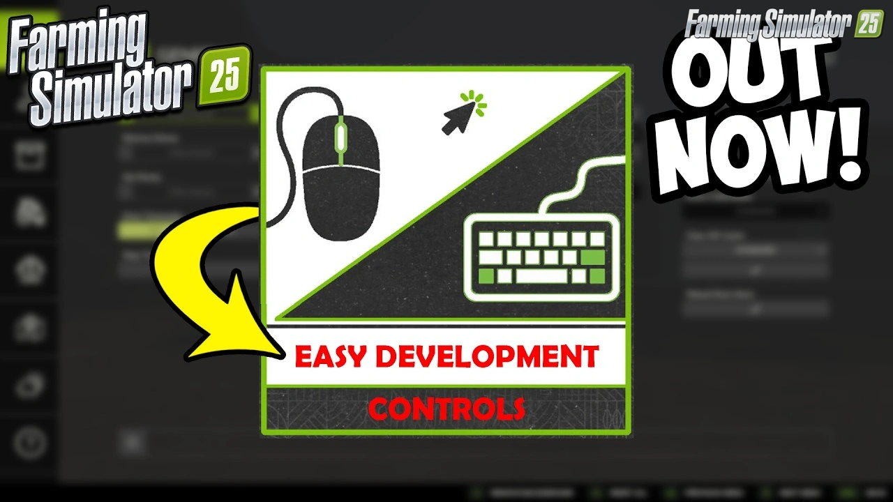 Easy Development Controls v1.1 for FS25