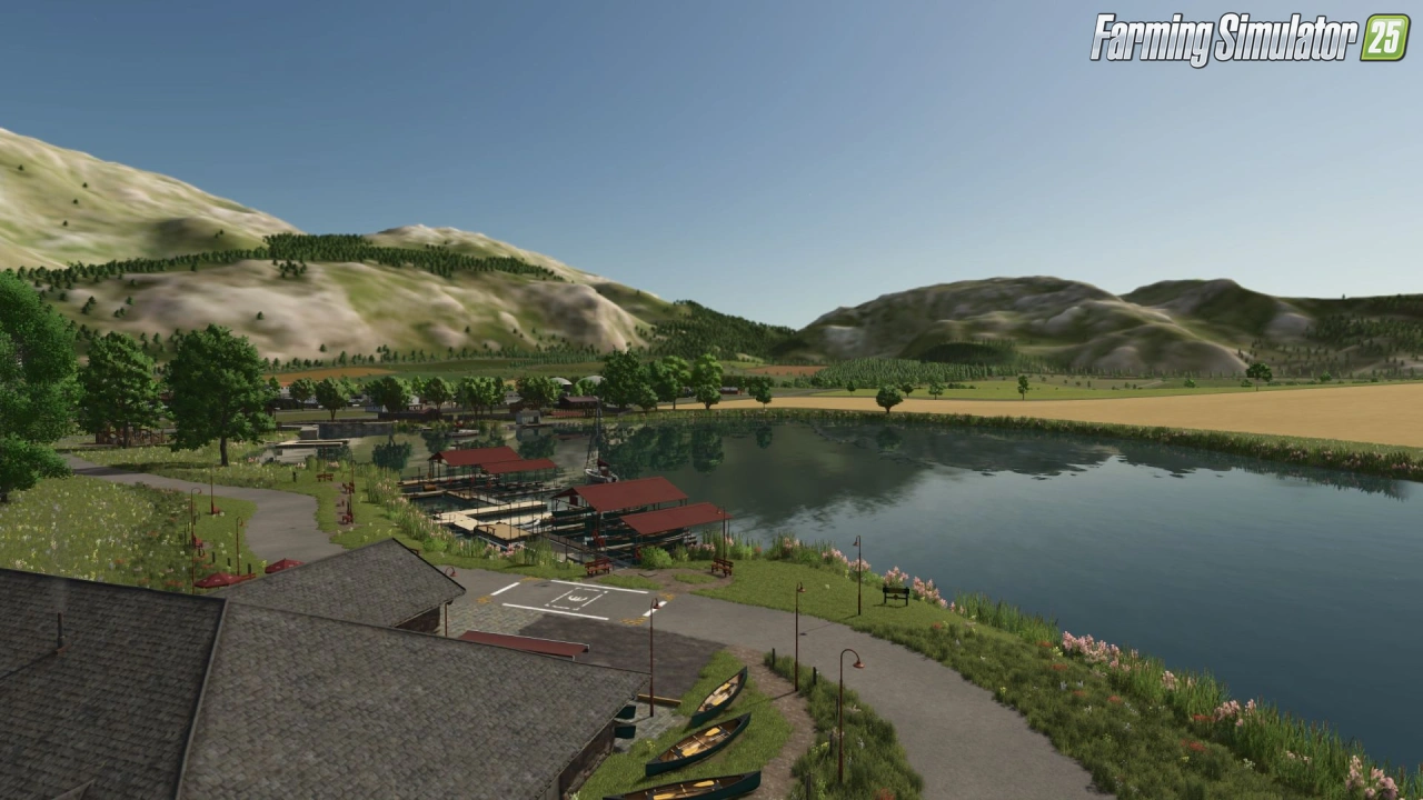 Mountain Hill 2025 Map v1.0.1.1 for FS25