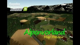 Alpenvorland Map for FS25