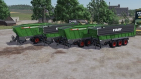 Fendt Tigo Pack Trailers for FS25