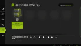 Mercedes Actros 2020 Truck for FS25