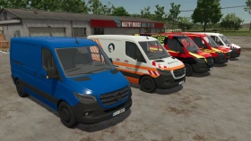 Mercedes-Benz Sprinter Pack 2018 for FS25