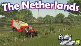 The Netherlands Map for FS25