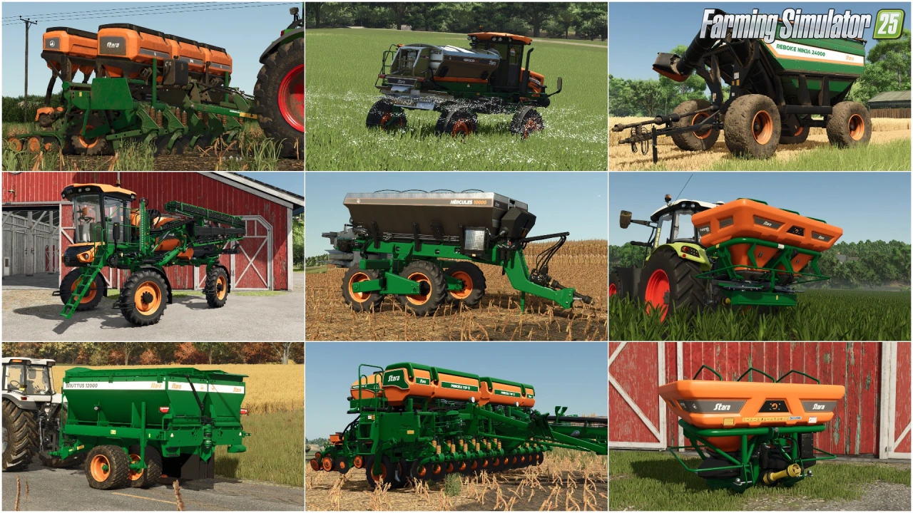 Stara and Connect Modding Pack v1.0 for FS25