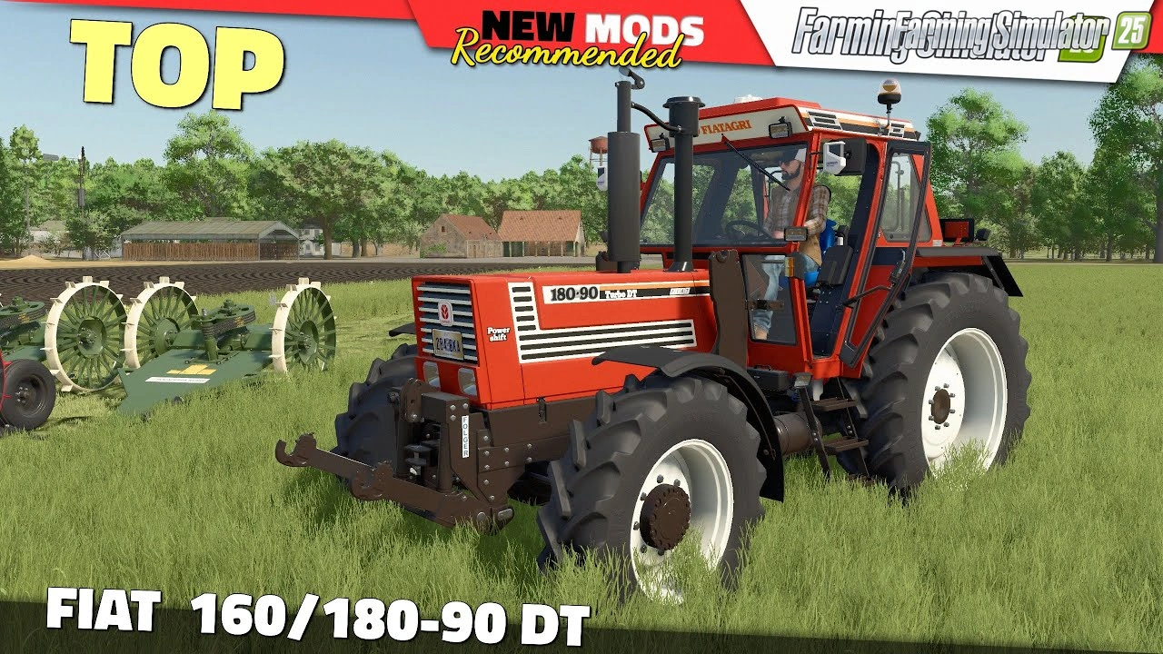 Fiat 160/180-90 DT Series Tractor v1.1 for FS25