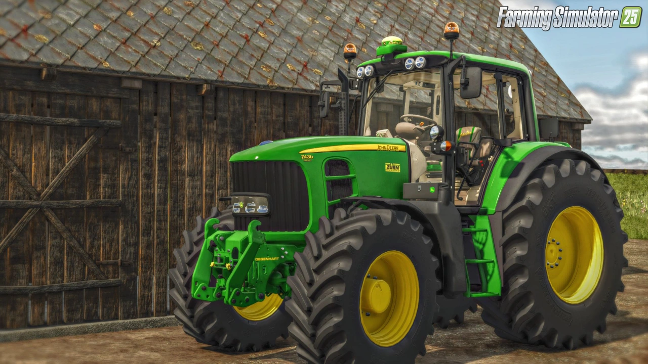 John Deere 7030 Tractor v1.2.1 for FS25