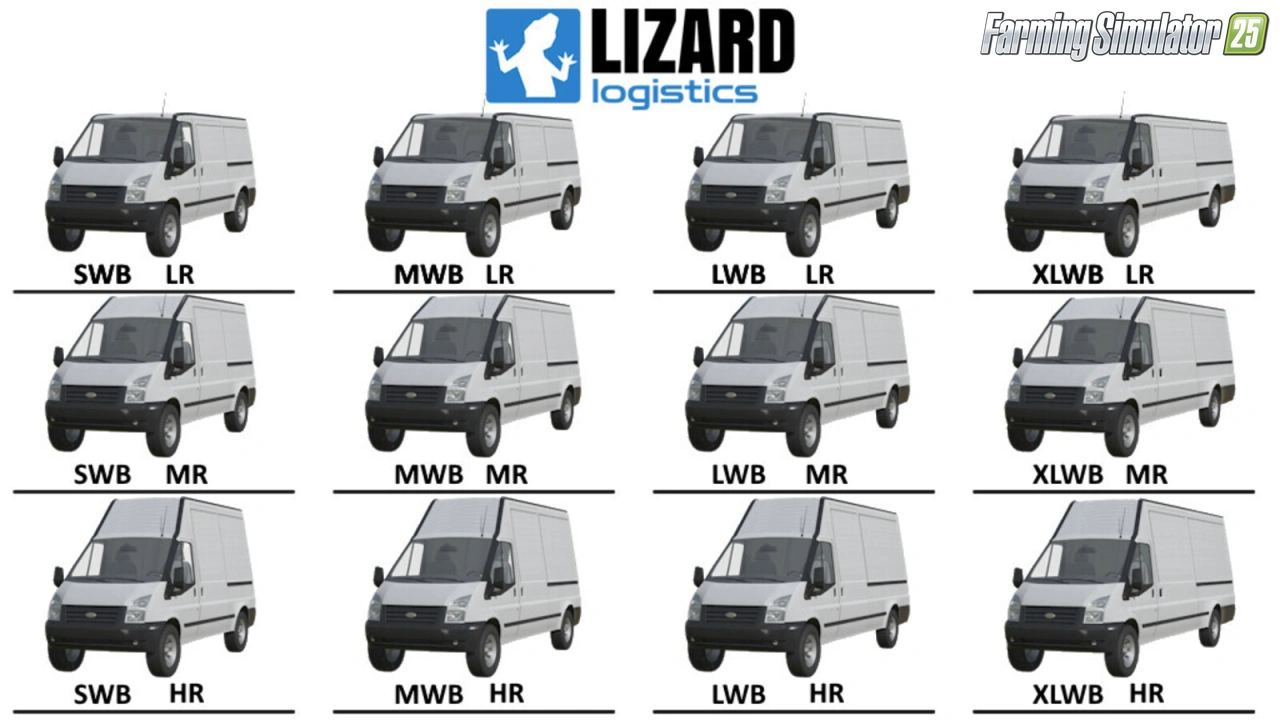 Lizard Rumbler Van v1.0 for FS25