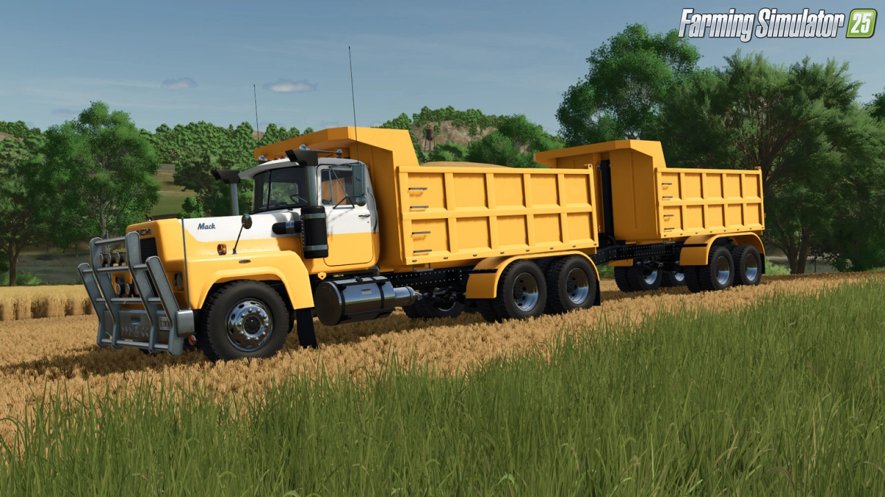 Mack RD 690 Truck + Trailer v1.0 for FS25