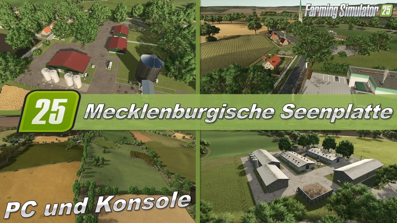 Mecklenburg Lake District Map v1.1 for FS25