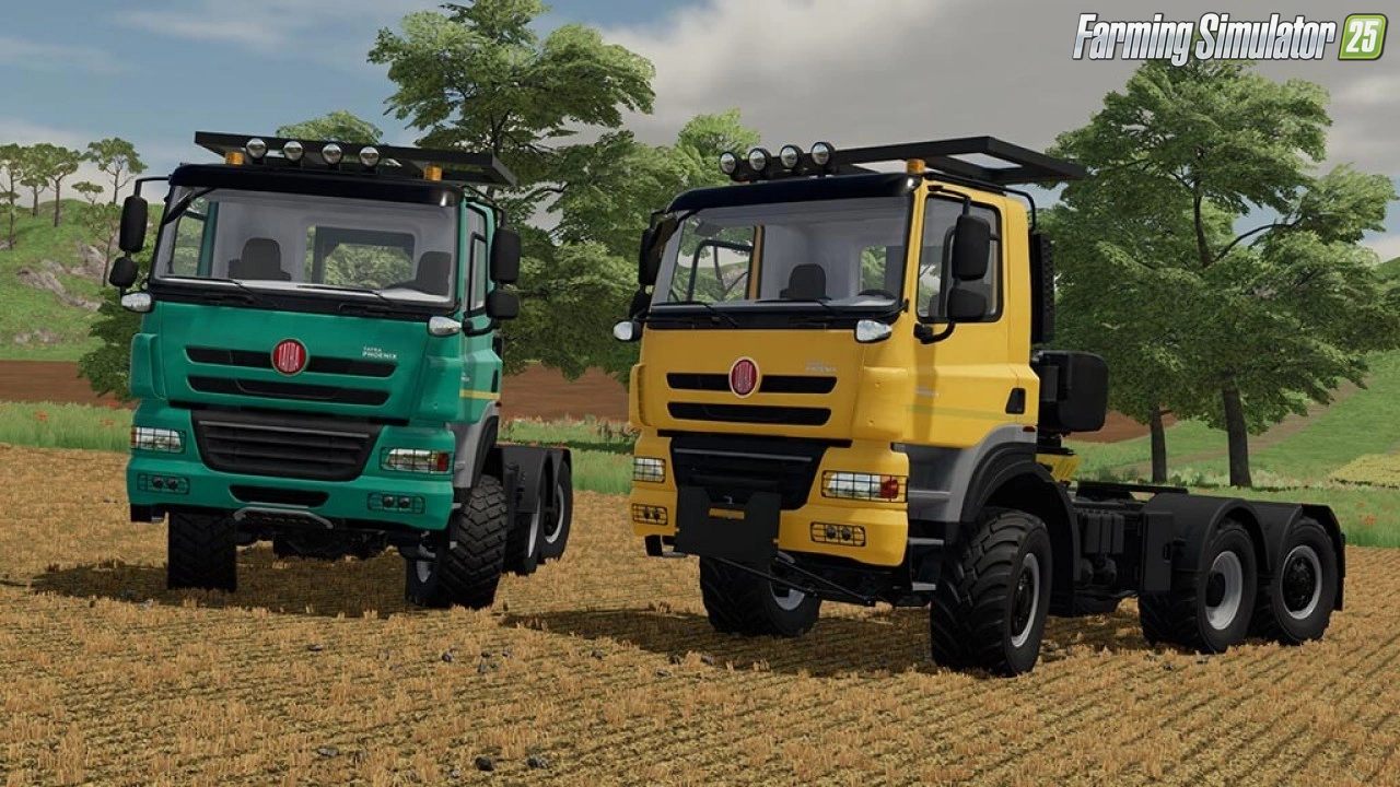 Tatra Phoenix Pack Trucks v1.0 for FS25