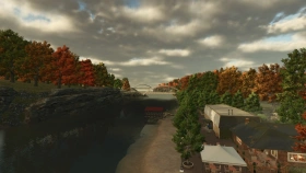 4 Bridges Map for FS25
