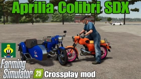 Aprilia Colibri SDX Scooter for FS25