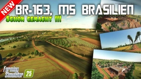 BR-163, MS Brazil Map for FS25