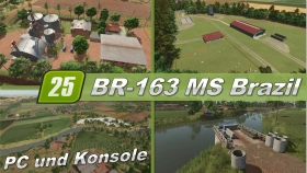 BR-163, MS Brazil Map for FS25