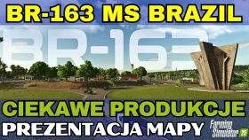 BR-163, MS Brazil Map for FS25