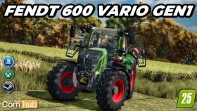 Fendt 600 Vario Gen1 Tractor for FS25