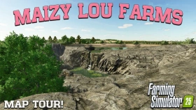 Maizy Lou Farms Map for FS25