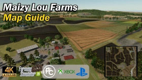 Maizy Lou Farms Map for FS25