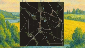 Mecklenburg Lake District Map for FS25