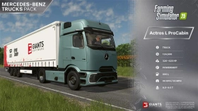 Mercedes-Benz Trucks for FS25