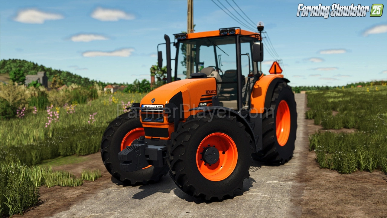 Renault Ares 600 Tractor v1.8 for FS25