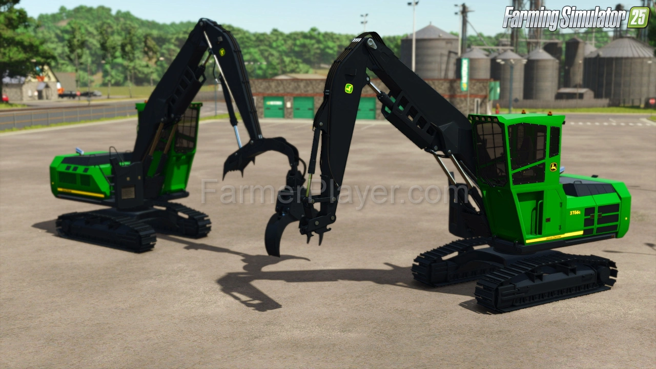 John Deere 3756G Excavator v1.0 for FS25