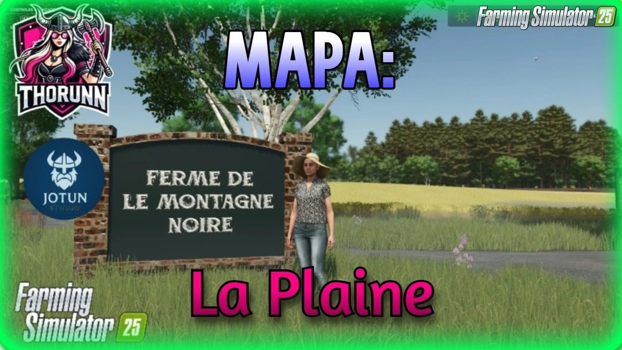 La Plaine Map v1.0.2.2 for FS25