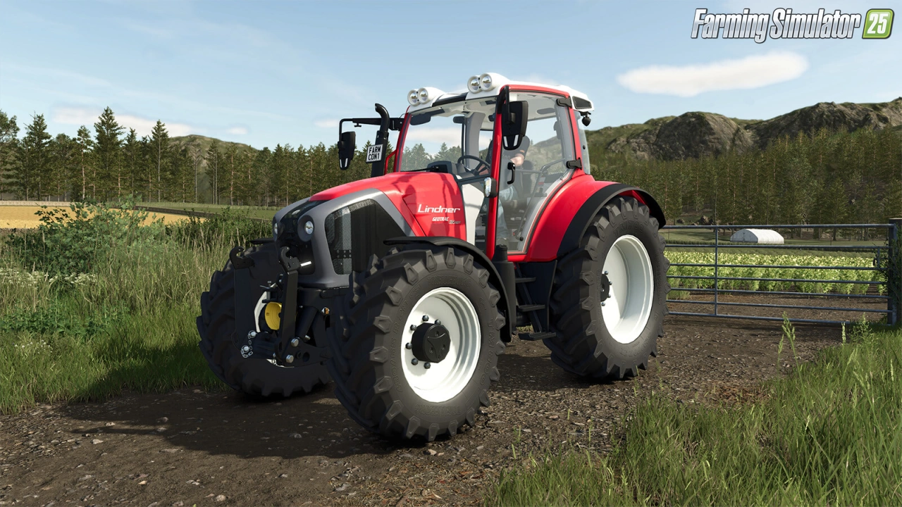 Lindner Geotrac 134 EP Tractor v1.0.0.1 for FS25