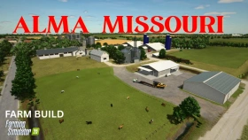 Alma, Missouri Map for FS25