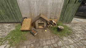 Dog House With Decoration for FS25