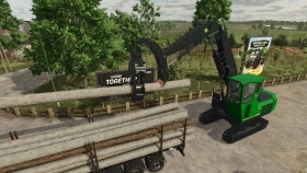 John Deere 3756G Excavator for FS25