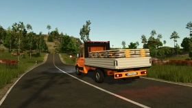 MAN TGE Flatbed Truck for FS25