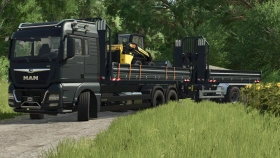 MAN TGX Hooklift Truck for FS25