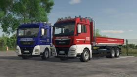 MAN TGX Hooklift Truck for FS25