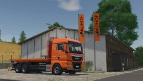 MAN TGX Hooklift Truck for FS25