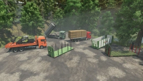 MAN TGX Hooklift Truck for FS25