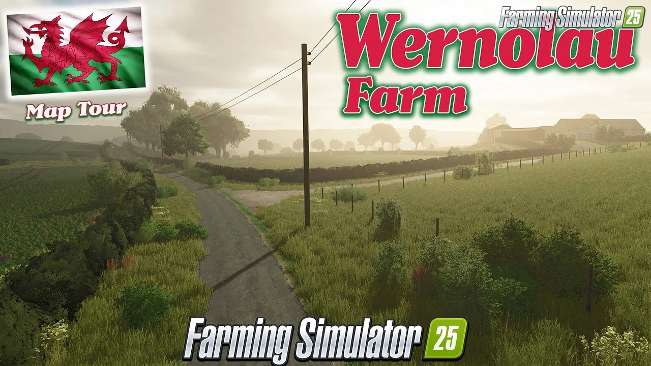 Wernolau Farm Map v1.0 for FS25