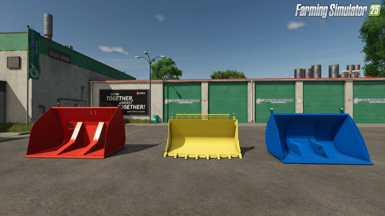 Wheel Loader Shovel Pack v1.0.0.2 for FS25