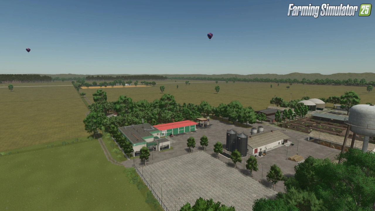 Farmlands Map v1.0.1 for FS25