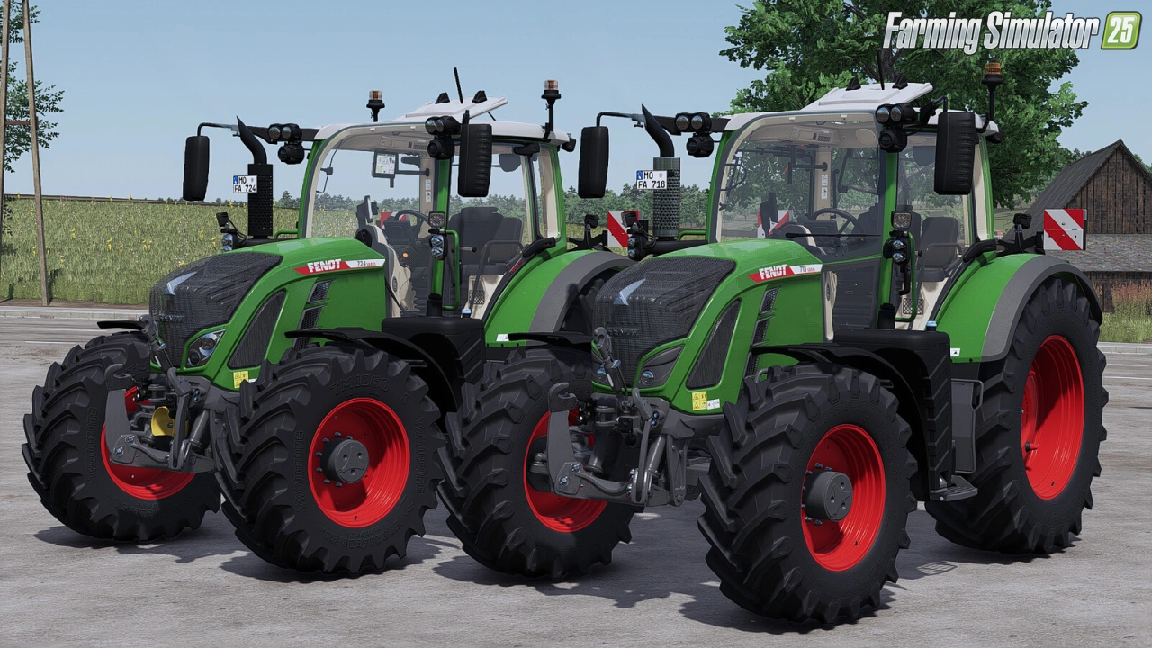 Fendt 700 Vario Series v1.2 By Paul. for FS25