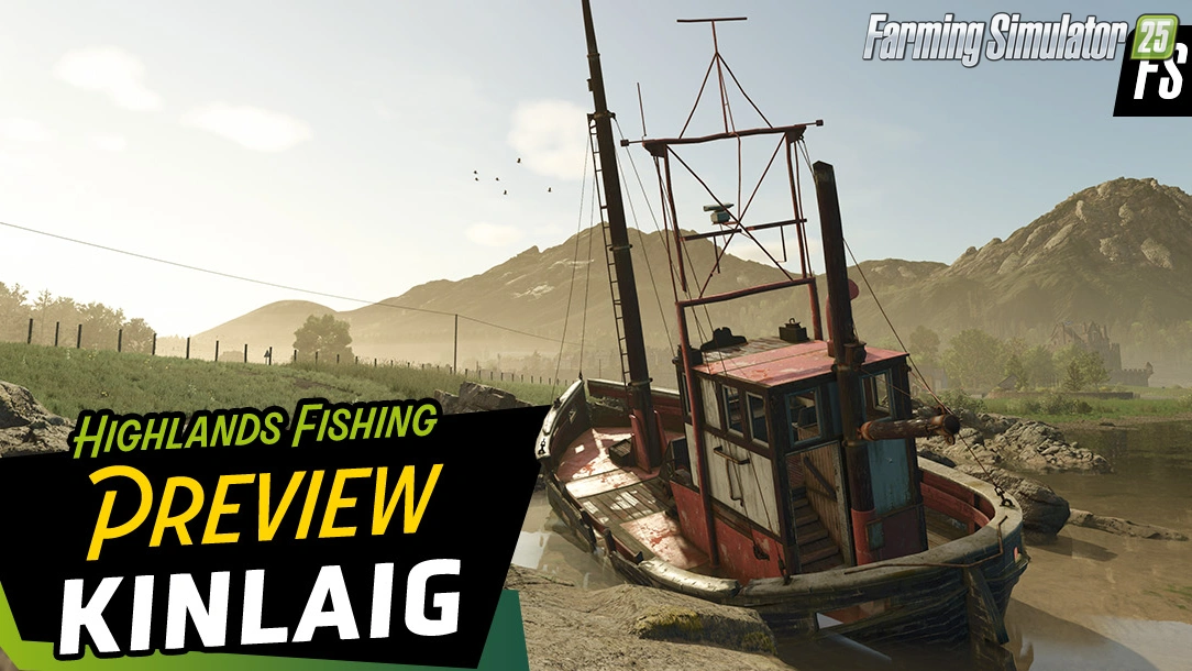 Welcome to Kinlaig | Highlands Fishing Map Preview for FS25