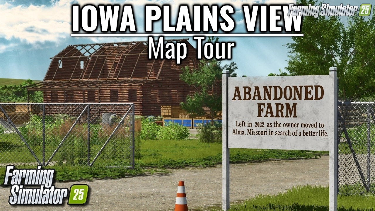 Iowa Plains View Map v1.0.0.1 for FS25