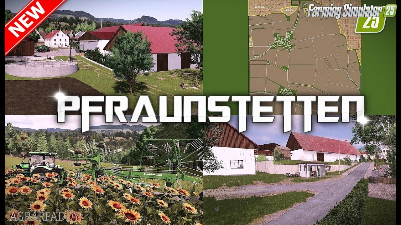 Pfraunstetten Map v1.0.0.1 for FS25