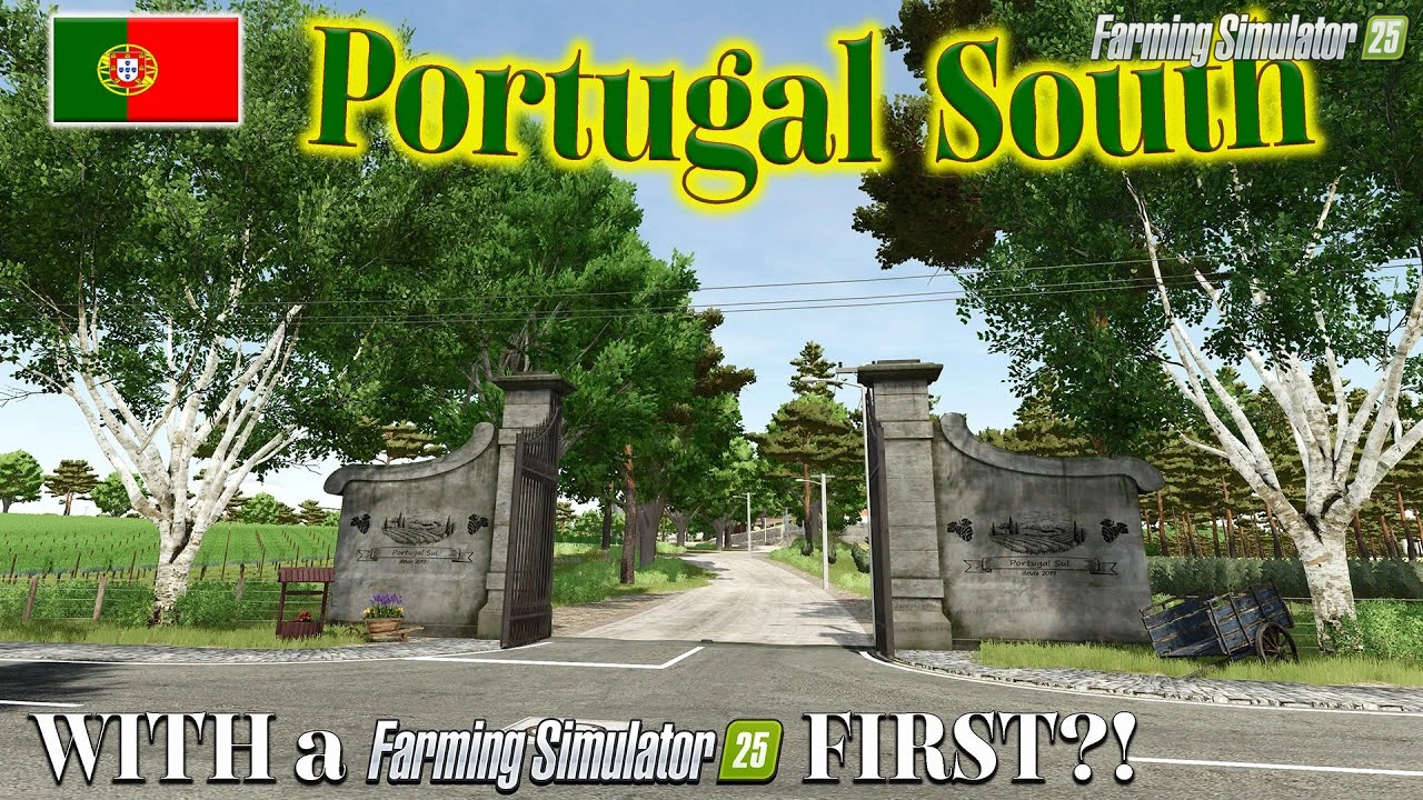 Portugal SOUTH Map v1.0 for FS25