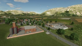 Altkirch in Alsace Map for FS25