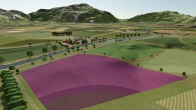 Altkirch in Alsace Map for FS25