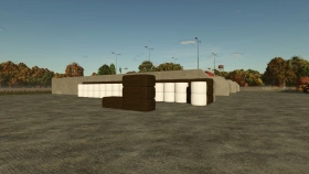 Bale Storage Placeable for FS25