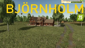 Björnholm 25 Map for FS25