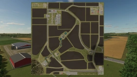 Iowa Plains View Map for FS25