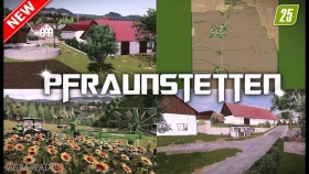 Pfraunstetten Map for FS25